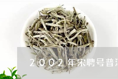 2002年宋聘号普洱茶/2023122041827