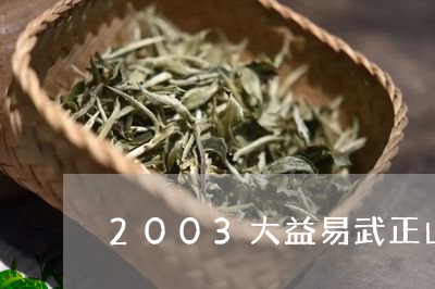 2003大益易武正山野生茶/2023052637261