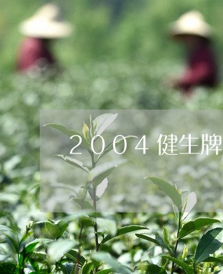 2004健生牌普洱茶/2023080104148