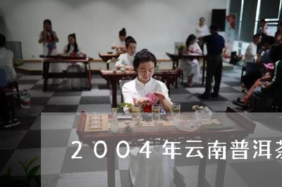 2004年云南普洱茶/2023100733836