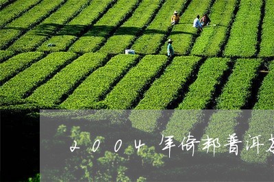 2004年倚邦普洱茶/2023100605957