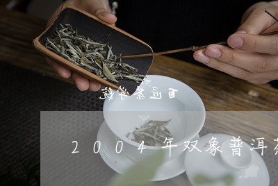 2004年双象普洱茶/2023092852059