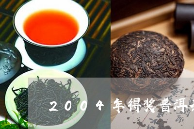 2004年得奖普洱茶/2023100705049