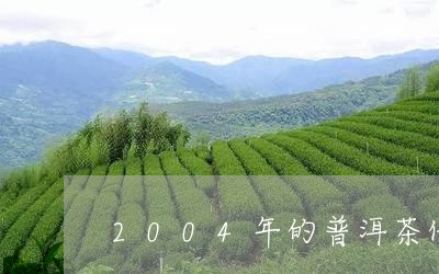 2004年的普洱茶价格/2023050649471