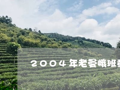 2004年老曼峨班章/2023061152706