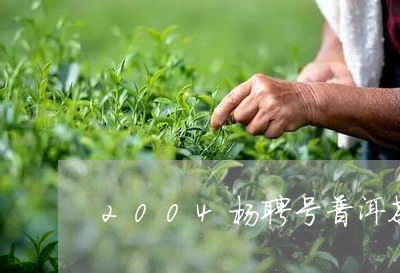 2004杨聘号普洱茶/2023080214957