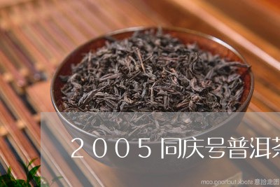 2005同庆号普洱茶/2023062891604