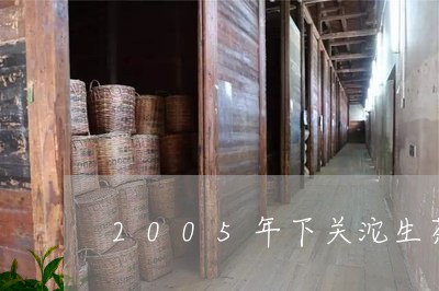 2005年下关沱生茶/2023092286271