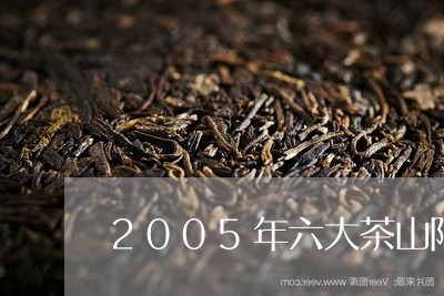 2005年六大茶山限量版/2023051140594