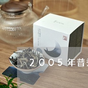 2005年普秀普洱茶/2023080123948