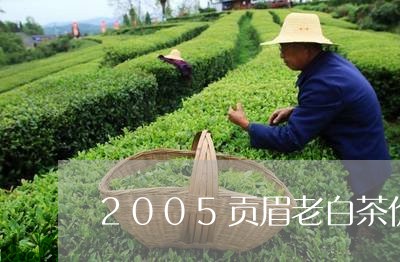 2005贡眉老白茶价格/2023092516069