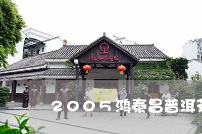 2005鸿泰昌普洱茶/2023080171502