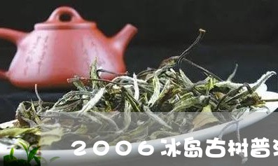 2006冰岛古树普洱生茶/2023051001639