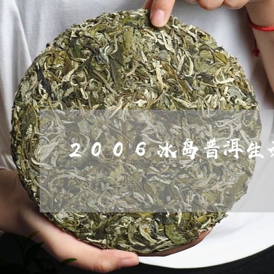 2006冰岛普洱生茶/2023092582815