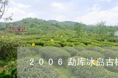 2006勐库冰岛古树茶砖生茶/2023053176381