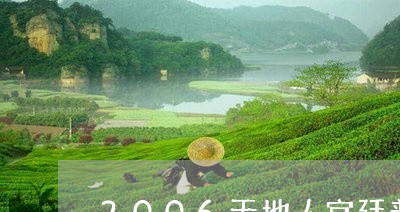 2006天地人宫廷普洱茶/2023110570713