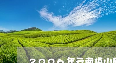 2006年云南佤山原生普洱茶/2023110283946