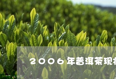 2006年普洱茶现状/2023062881705