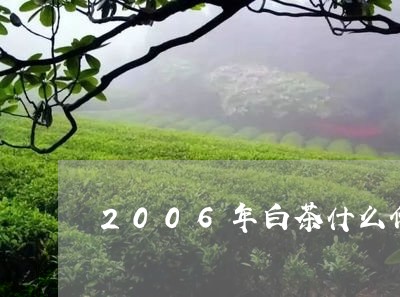 2006年白茶什么价/2023092708304