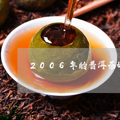 2006年的普洱茶好/2023100801714