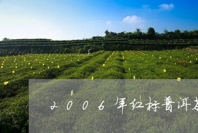 2006年红标普洱茶/2023080130371