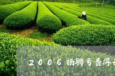 2006杨聘号普洱茶/2023062469405