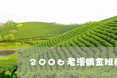 2006老漫蛾金班章/2023061163815