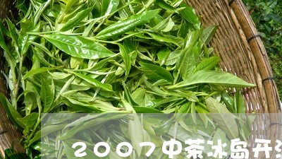 2007中茶冰岛开汤/2023061230704