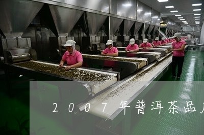 2007年普洱茶品质/2023100747470