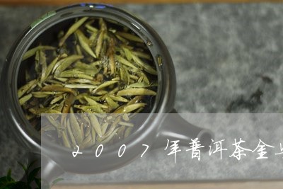 2007年普洱茶金奖/2023062821806