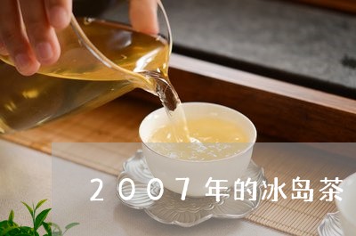 2007年的冰岛茶/2023042677683