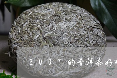 2007的普洱茶好吗/2023062861716