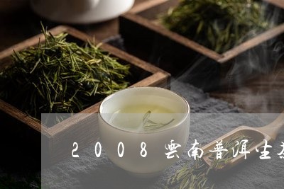 2008云南普洱生茶老班章/2023052714936