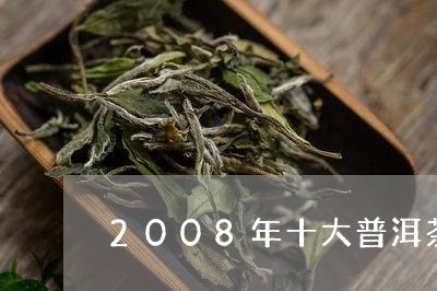 2008年十大普洱茶/2023073058280