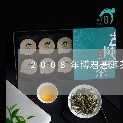 2008年博君普洱茶/2023100853827