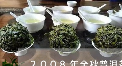 2008年金秋普洱茶/2023080214835