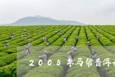 2008年马帮普洱茶价格表/2023110516269