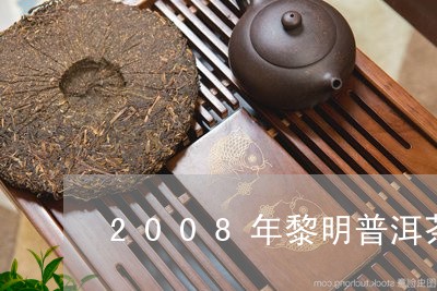 2008年黎明普洱茶/2023062867294