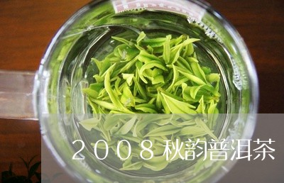 2008秋韵普洱茶/2023091474947