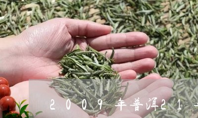 2009年普洱21年出厂日期/2023053120694