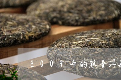 2009年的熟普洱茶/2023100792693