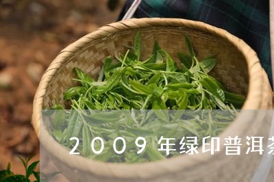 2009年绿印普洱茶/2023080288460