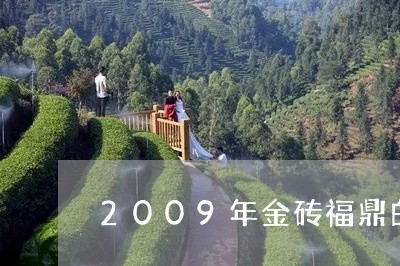 2009年金砖福鼎白茶价格/2023062994147