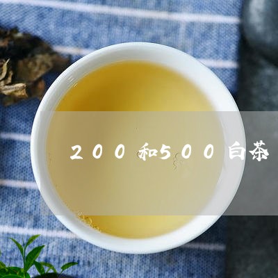 200和500白茶/2023071393959