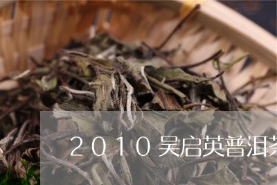 2010吴启英普洱茶/2023100645372