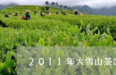 2011年大雪山茶饼/2023071339716