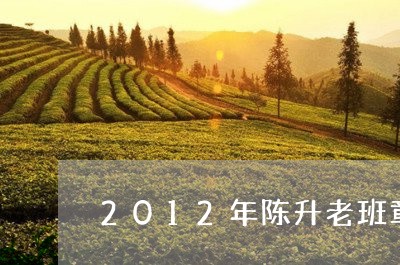 2012年陈升老班章/2023092437379