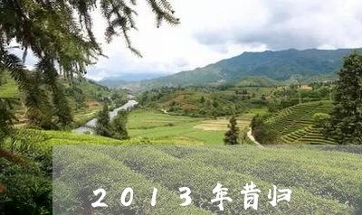 2013年昔归/2023042933032