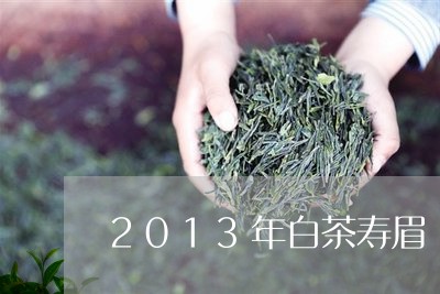 2013年白茶寿眉/2023091440462