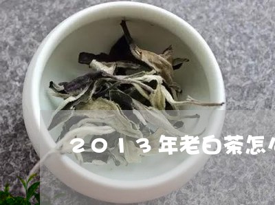 2013年老白茶怎么喝/2023082504613